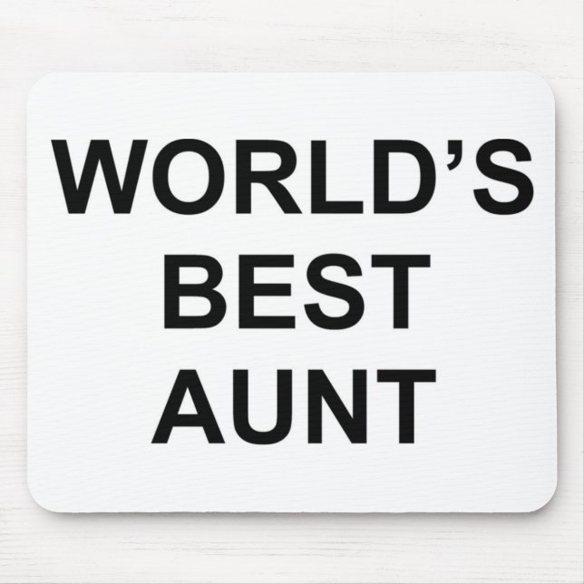 Die beste Tante der Welt Mousepad (Vorne)