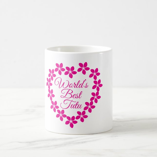 Die beste Tutu der Welt Kaffeetasse (Mittel)