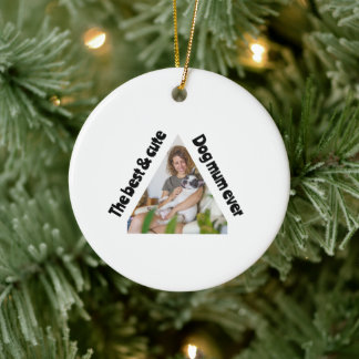Die beste und Niedliche Hundemüde aller Zeiten Keramik Ornament