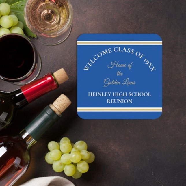 Die beste Wahl! Klassische, Class Wiedersehen Part Rechteckiger Pappuntersetzer (Von Creator hochgeladen)