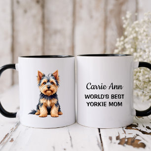 Die beste Yorkie-Mama der Welt mit Bildern Tasse