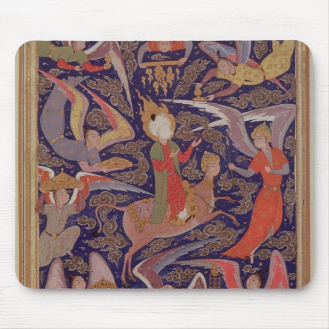 Die Besteigung des Prophets Mohamed, persisch Mousepad (Vorne)