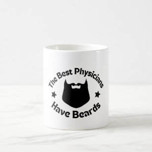 Die besten Ärzte haben Bärte Kaffeetasse