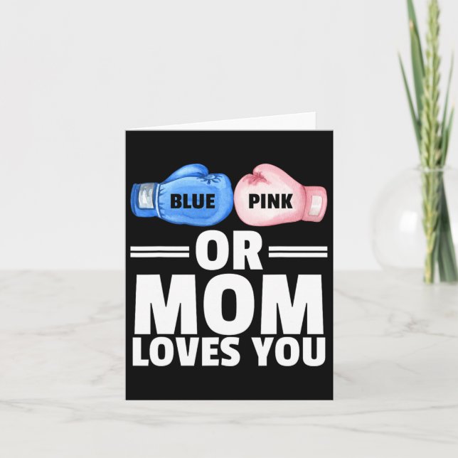 Die besten Boxen Kunst für Kinder Männer Handschuh Karte (Vorderseite)