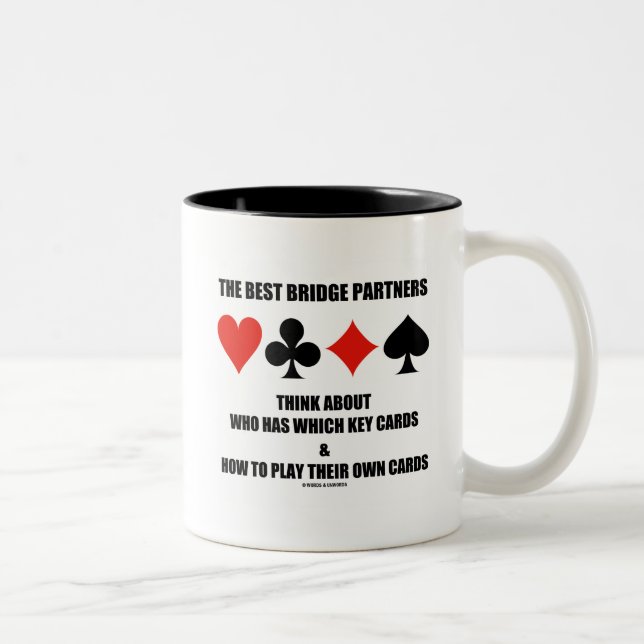 Die besten Bridge-Partner denken darüber nach, wer Zweifarbige Tasse (Rechts)