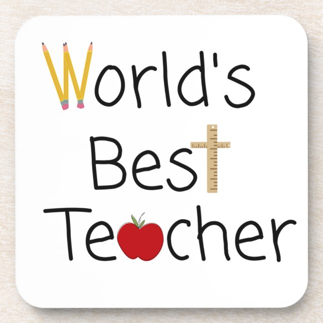 Die besten Cool School-Angebote der Welt für Lehre Getränkeuntersetzer (Vorderseite)