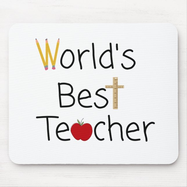 Die besten Cool School-Angebote der Welt für Lehre Mousepad (Vorne)