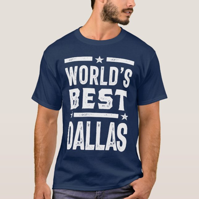 Die besten Dallas-Geschenkideen der Welt - Männern T-Shirt (Vorderseite)