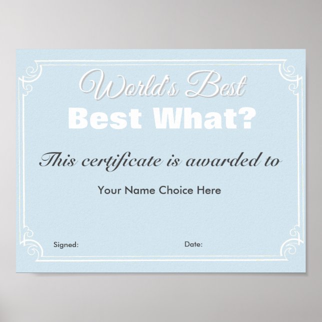 Die Besten der Welt Poster (Vorne)