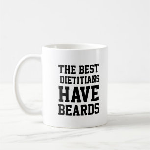 Die besten Diäten haben Bärte Kaffeetasse