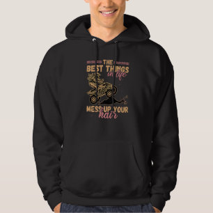 Die besten Dinge im Leben vermasseln die Attraktiv Hoodie