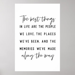 Die besten Dinge im Live-Poster Poster