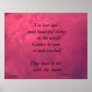 DIE BESTEN... DINGE IN DER WELT HELEN KELLER POSTE POSTER