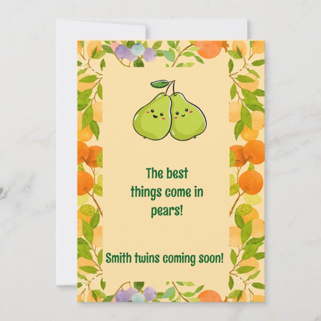 Die besten Dinge kommen in der Ankündigung von Bir (Vorderseite)