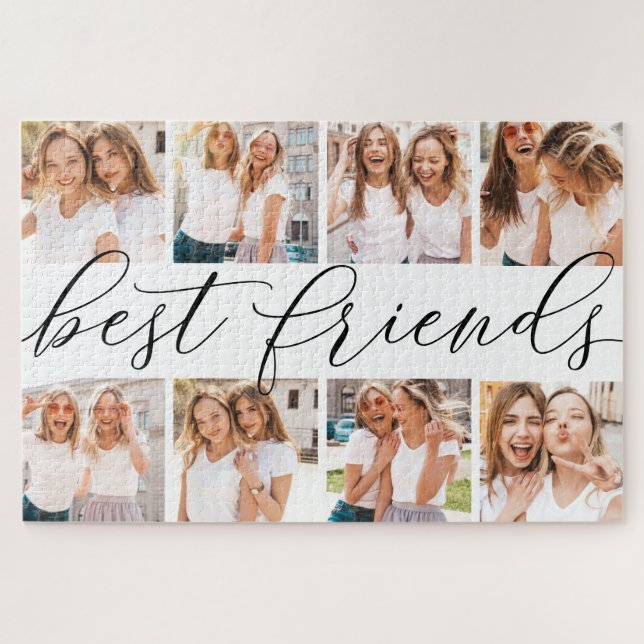 Die besten Freunde | 8 FotoCollage (Horizontal)