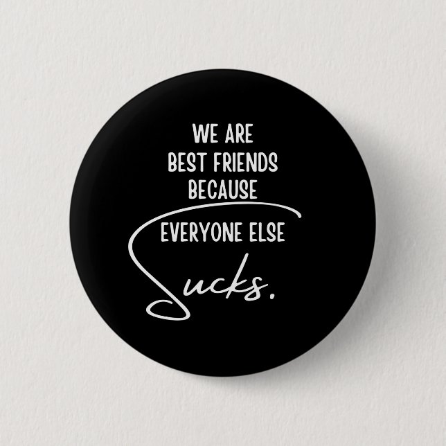 Die besten Freunde Button (Vorderseite)