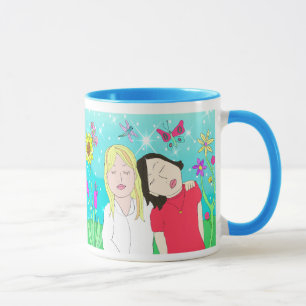 Die besten Freunde der Kunst Tasse