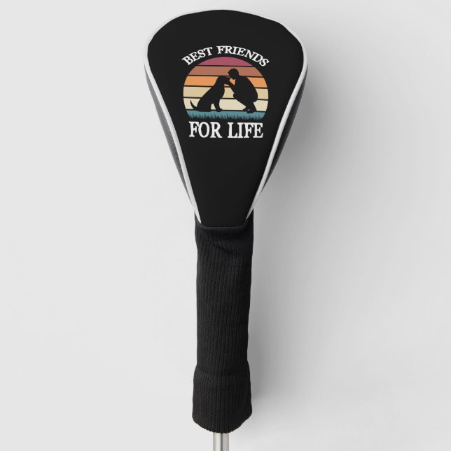 Die besten Freunde des Lebens Golf Headcover (Vorderseite)