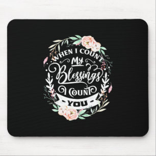 Die besten Freunde, die ich dir zählen kann Mousepad