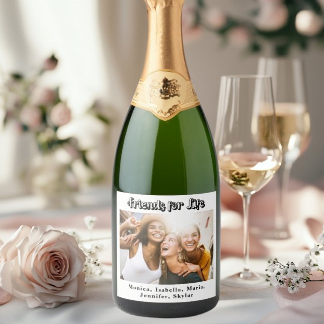 Die besten Freunde Foto ernennen modernes einfache (Von Creator hochgeladen)