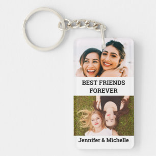 Die besten Freunde für immer 4 Benutzerdefinierte Schlüsselanhänger