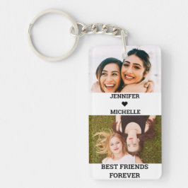 Die besten Freunde für immer 4 Benutzerdefiniertes Schlüsselanhänger