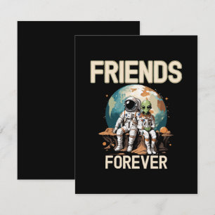 Die besten Freunde für immer Begleitkarte