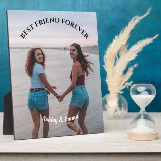 Die besten Freunde für immer Benutzerdefiniertes F Fotoplatte (Seite)