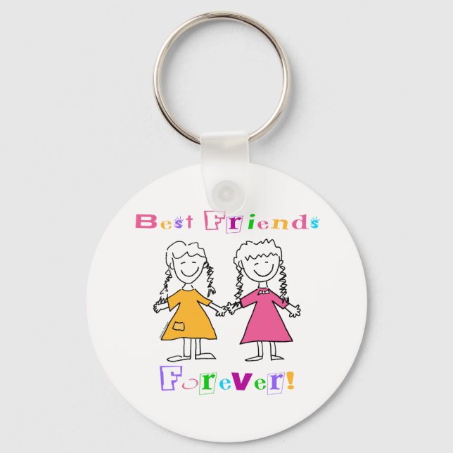 Die besten Freunde für immer BESTE FREUNDIN Gesche Schlüsselanhänger (Vorderseite)