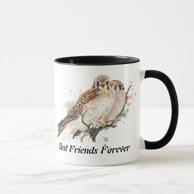 Die besten Freunde für immer, BESTE FREUNDIN Kestr Tasse (Rechts)