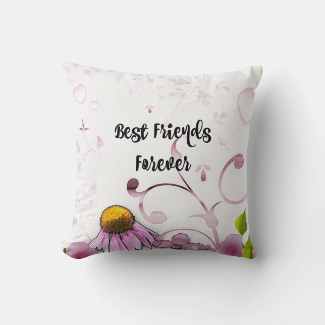 Die besten Freunde für immer, Daisy Grafik Design Kissen (Vorderseite)
