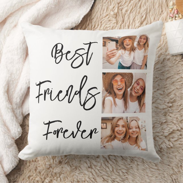 Die besten Freunde für immer ein Geschenk Foto Col Kissen (Decke)
