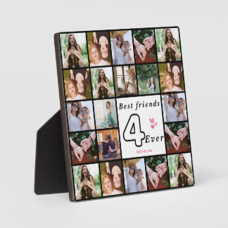Die besten Freunde für immer FotoCollage - 21 Bild Fotoplatte