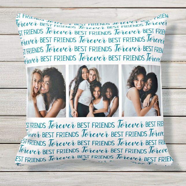 Die besten Freunde für immer Freundschaft FotoColl Kissen (Von Creator hochgeladen)