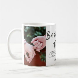 Die besten Freunde für immer individuelle 2-Foto C Kaffeetasse
