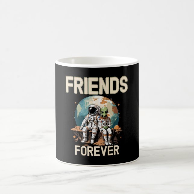 Die besten Freunde für immer Kaffeetasse (Mittel)