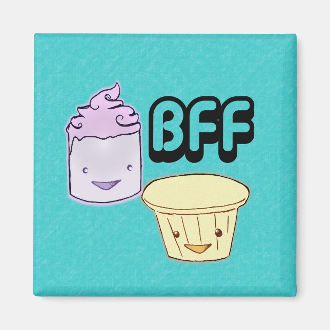 Die besten Freunde für immer Magnet (Vorne)