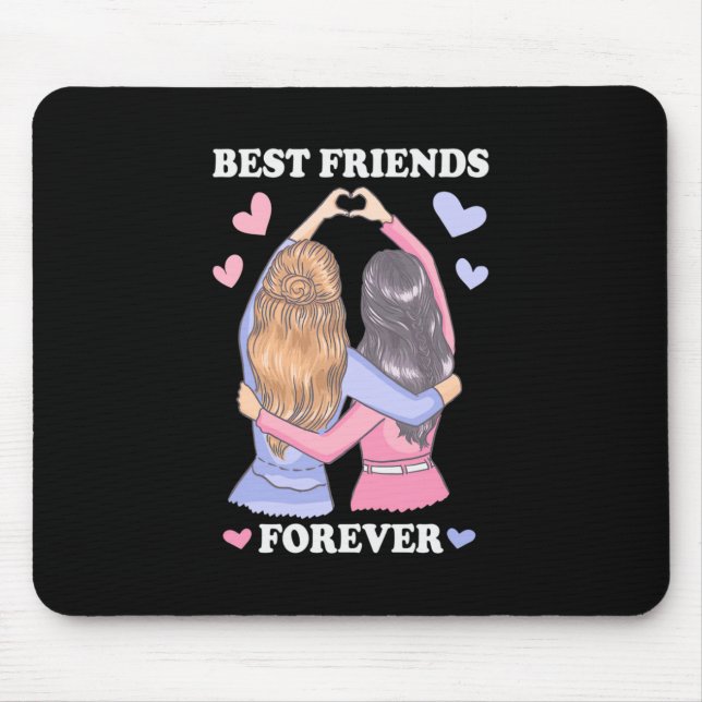 Die besten Freunde für immer Mousepad (Vorne)