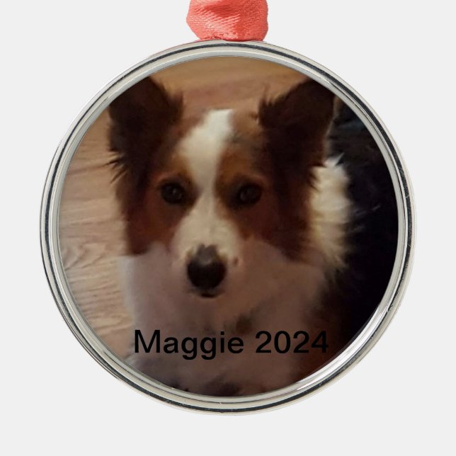 Die besten Freunde für immer Personalisierte Haust Ornament Aus Metall (Vorne)