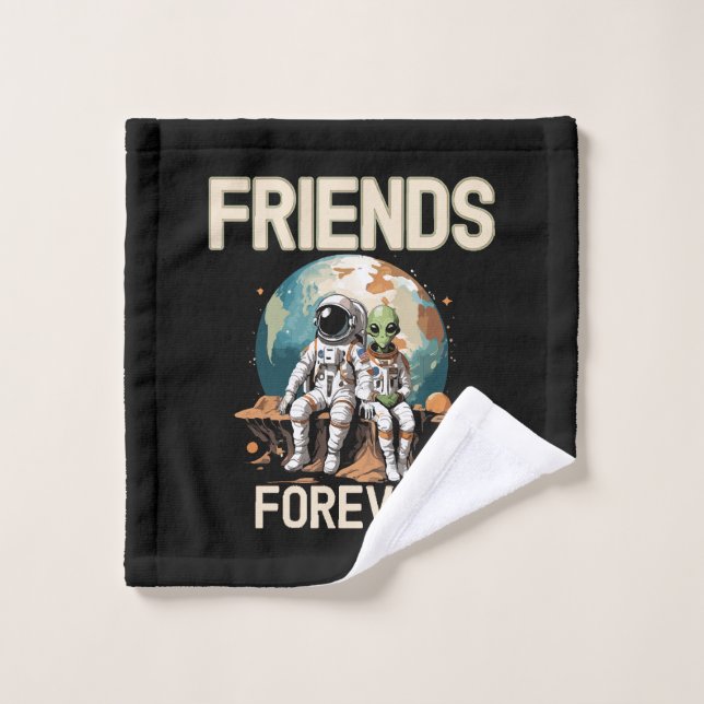 Die besten Freunde für immer Waschlappen (Waschlappen)