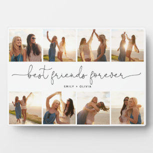 Die besten Freunde für immer Zitat-Sammelnamen Fotoplatte