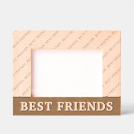 Die besten Freunde Geätzte Rahmen