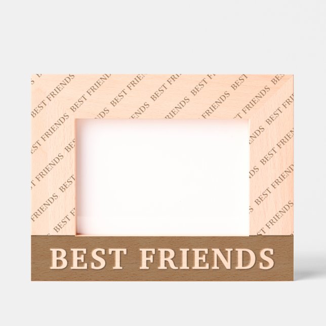 Die besten Freunde Geätzte Rahmen (Vorderseite)