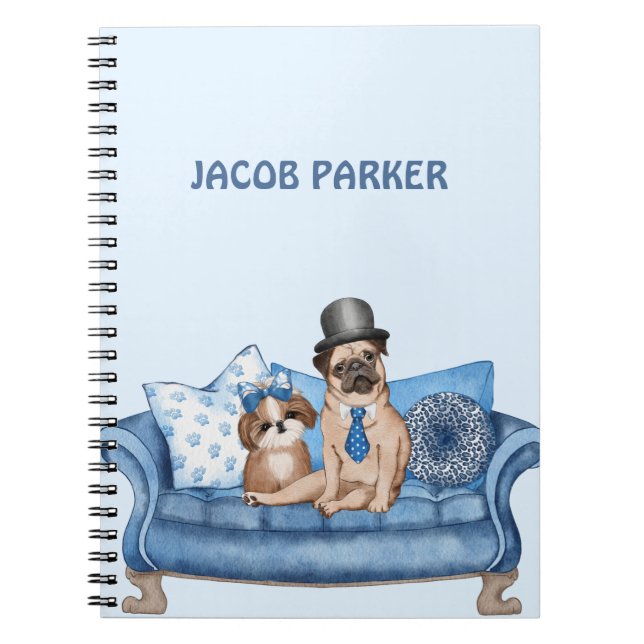 Die besten Freunde im CouchNotebook Notizblock (Vorderseite)