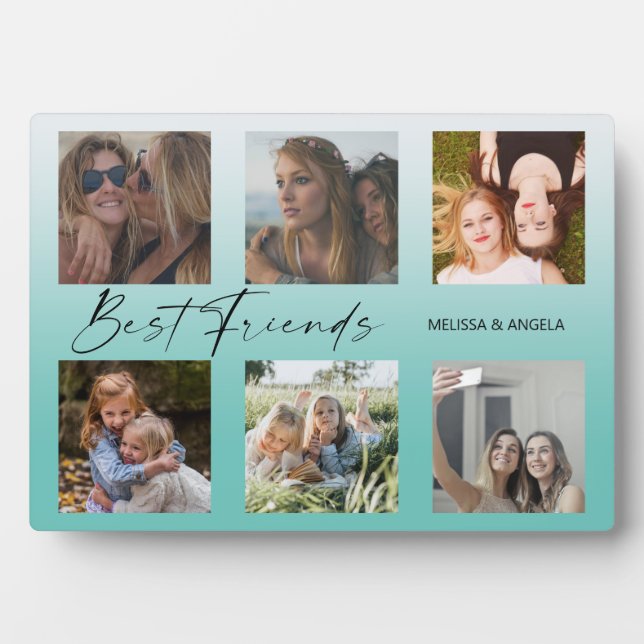 Die besten Freunde - individuell angepasste FotoCo Fotoplatte (Vorderseite)