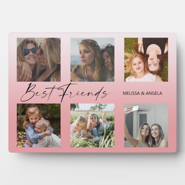 Die besten Freunde - individuell angepasste FotoCo Fotoplatte (Vorderseite)