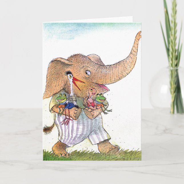 Die besten Freunde Karte (Vorderseite)