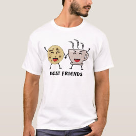 Die besten Freunde - Keks und Kaffee - Witziger Ch T-Shirt