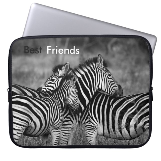 Die besten Freunde Laptopschutzhülle (Vorderseite)