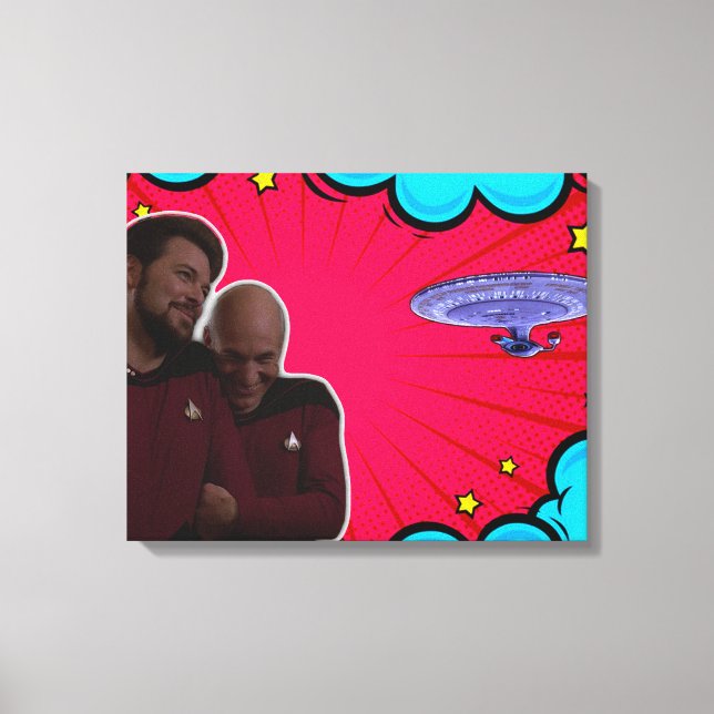 Die besten Freunde Leinwanddruck (Vorderseite)